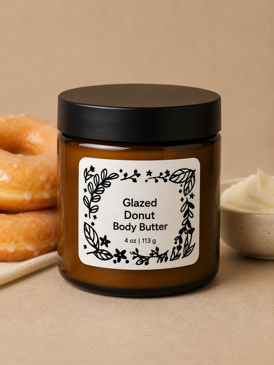 Glazed donut scented body butter