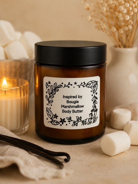 Inspired by Bougie Marshmallow body butter 4oz Jar